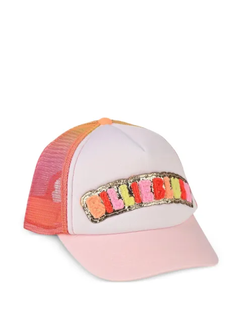Billieblush gorra bordado con lentejuelas