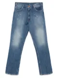ASPESI logo-patch jeans - Blue