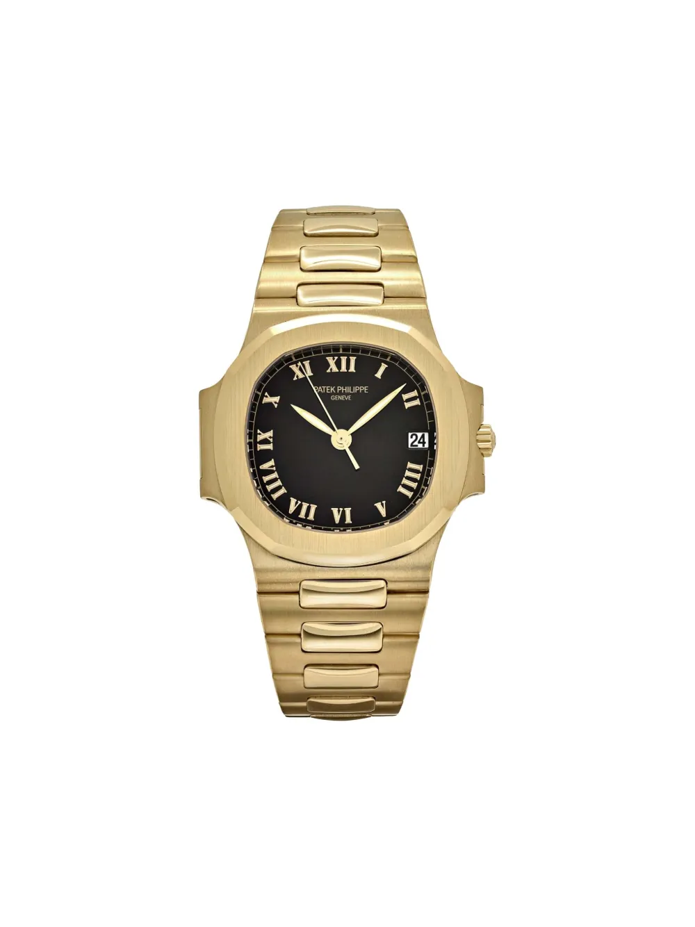 Patek Philippe Pre-Owned 2003 pre-owned Nautilus 37mm | Black | Image 1