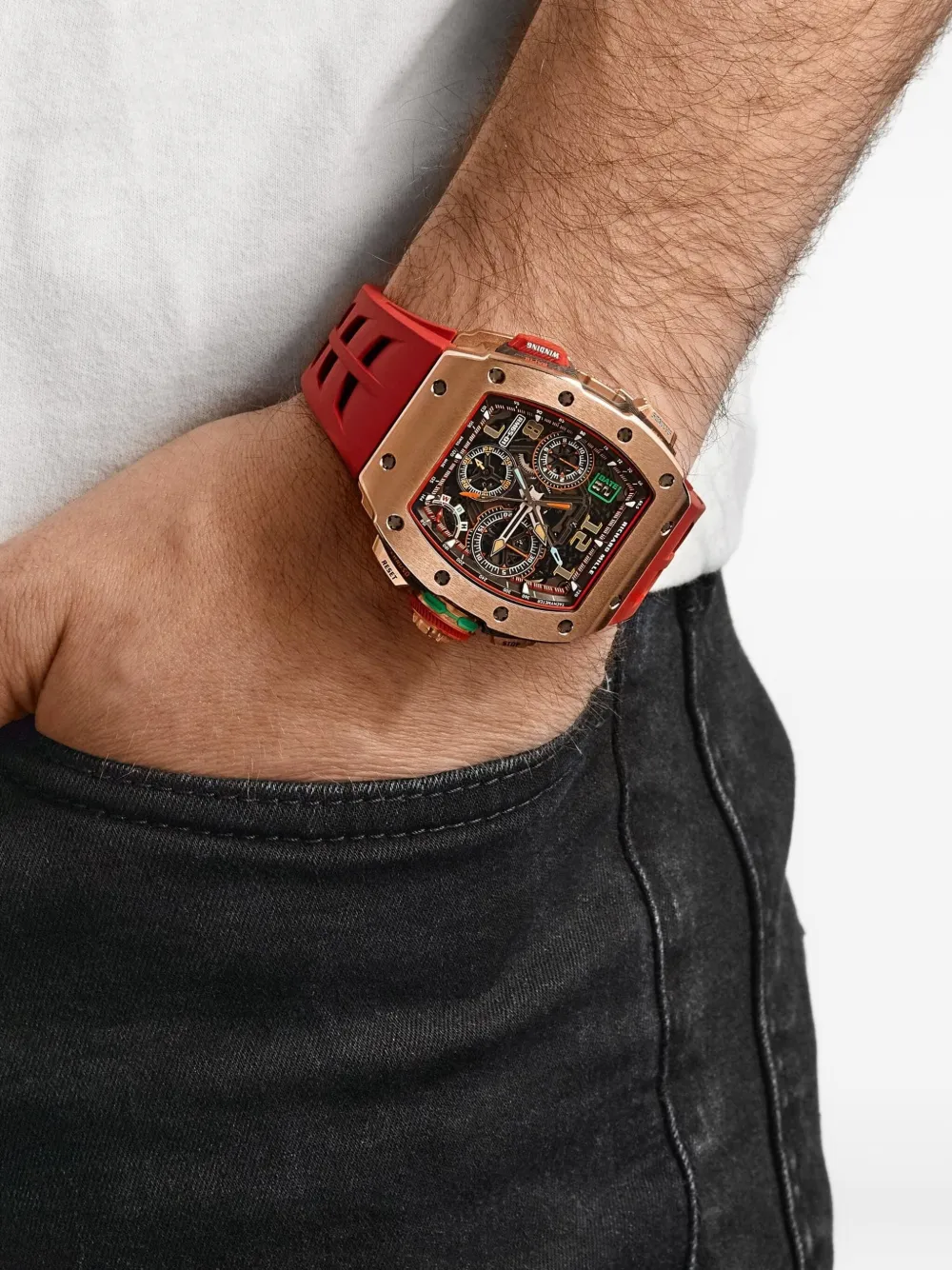 Richard Mille pre-owned RM 65-01 45mm | Men | Image 2