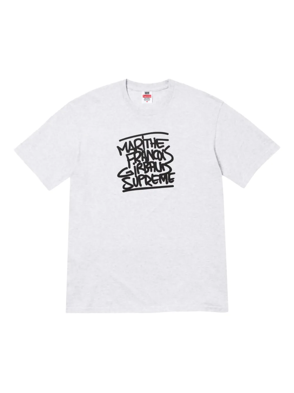 Supreme x Marithé + François Girbaud graffiti-print T-shirt | Grey | Image 1