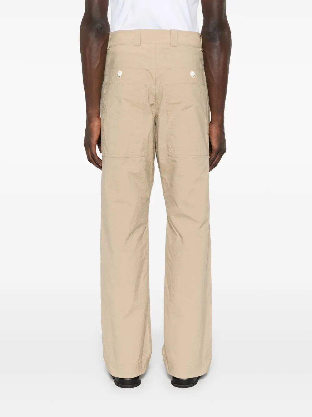 Plan C Broek met vlakken Beige