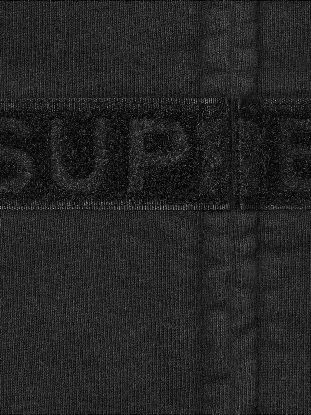 Supreme X Marithé+françois Girbaud Zip-up Hoodie In Black