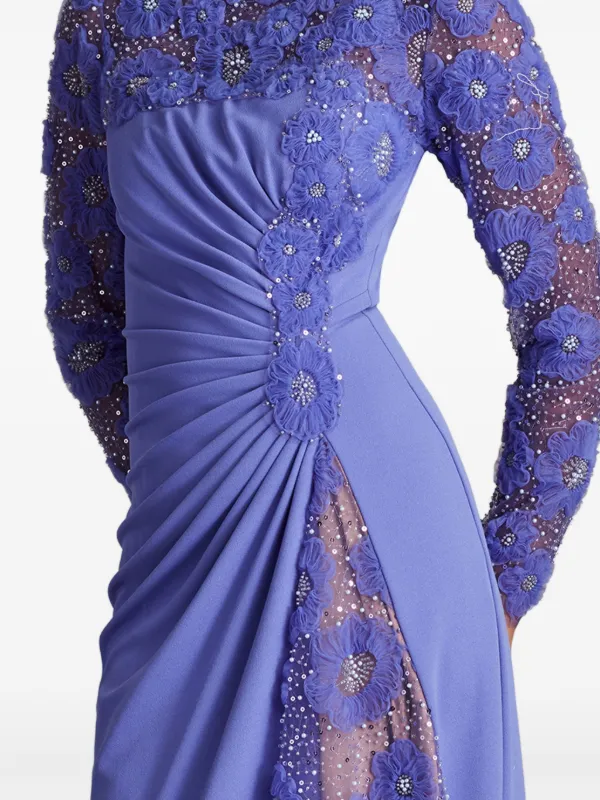 Tadashi Shoji sequin-embellished Dress | Purple | FARFETCH