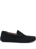 BOSS suede loafers - Blue