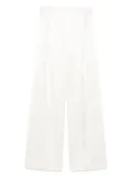 Ermanno Scervino satin trousers - White