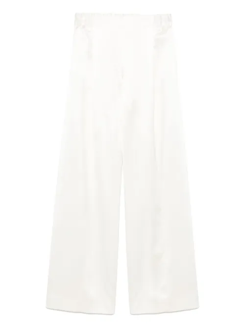Pantalon en satin - Ermanno Scervino - Modalova