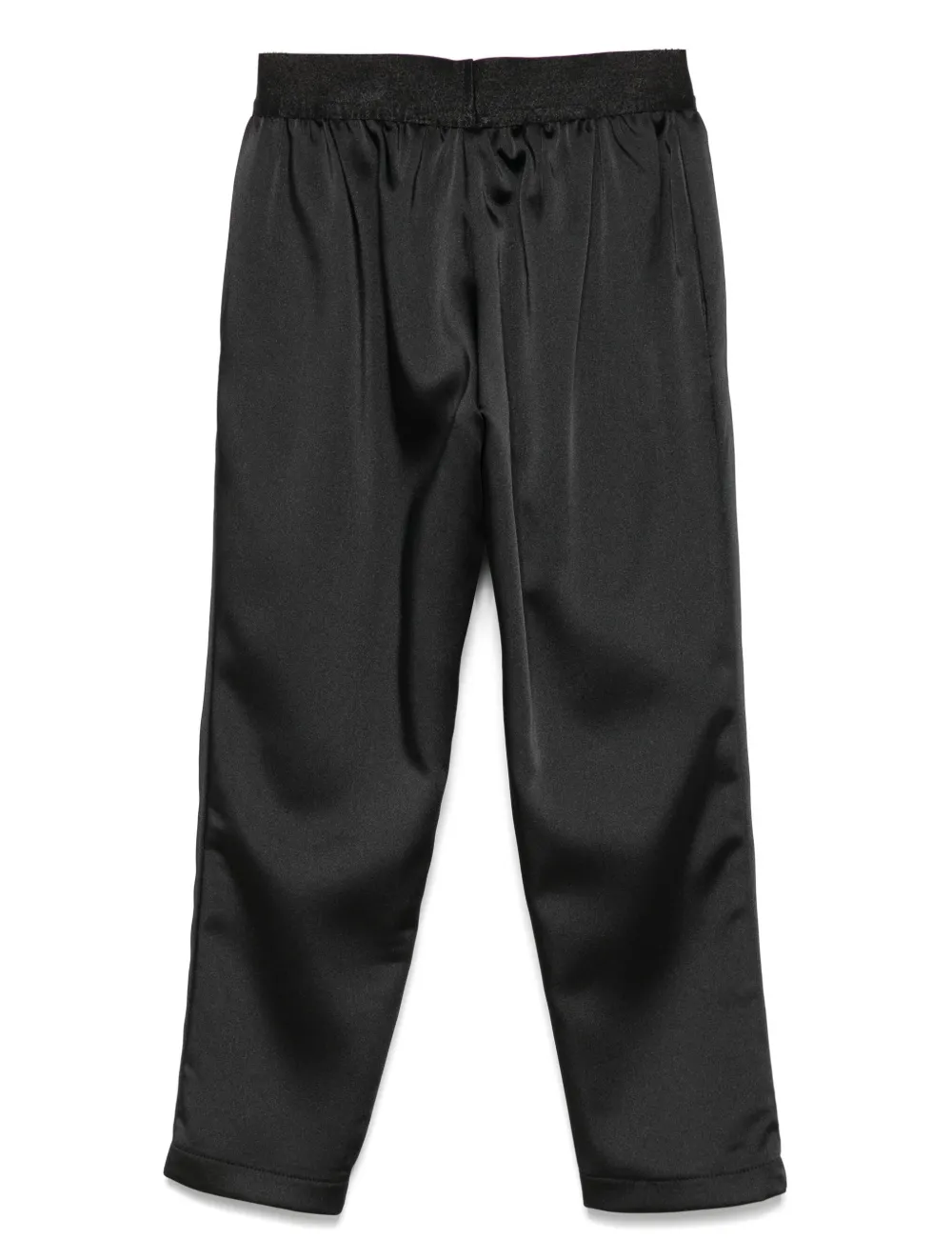 John Richmond Junior Logo-print Trousers In Black
