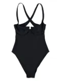 LIDO criss-cross swimsuit - Black