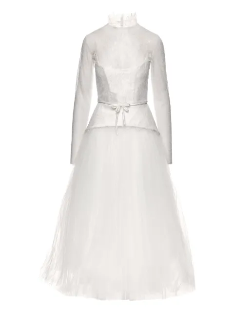 Ana Radu lace-bodice tulle-skirt dress