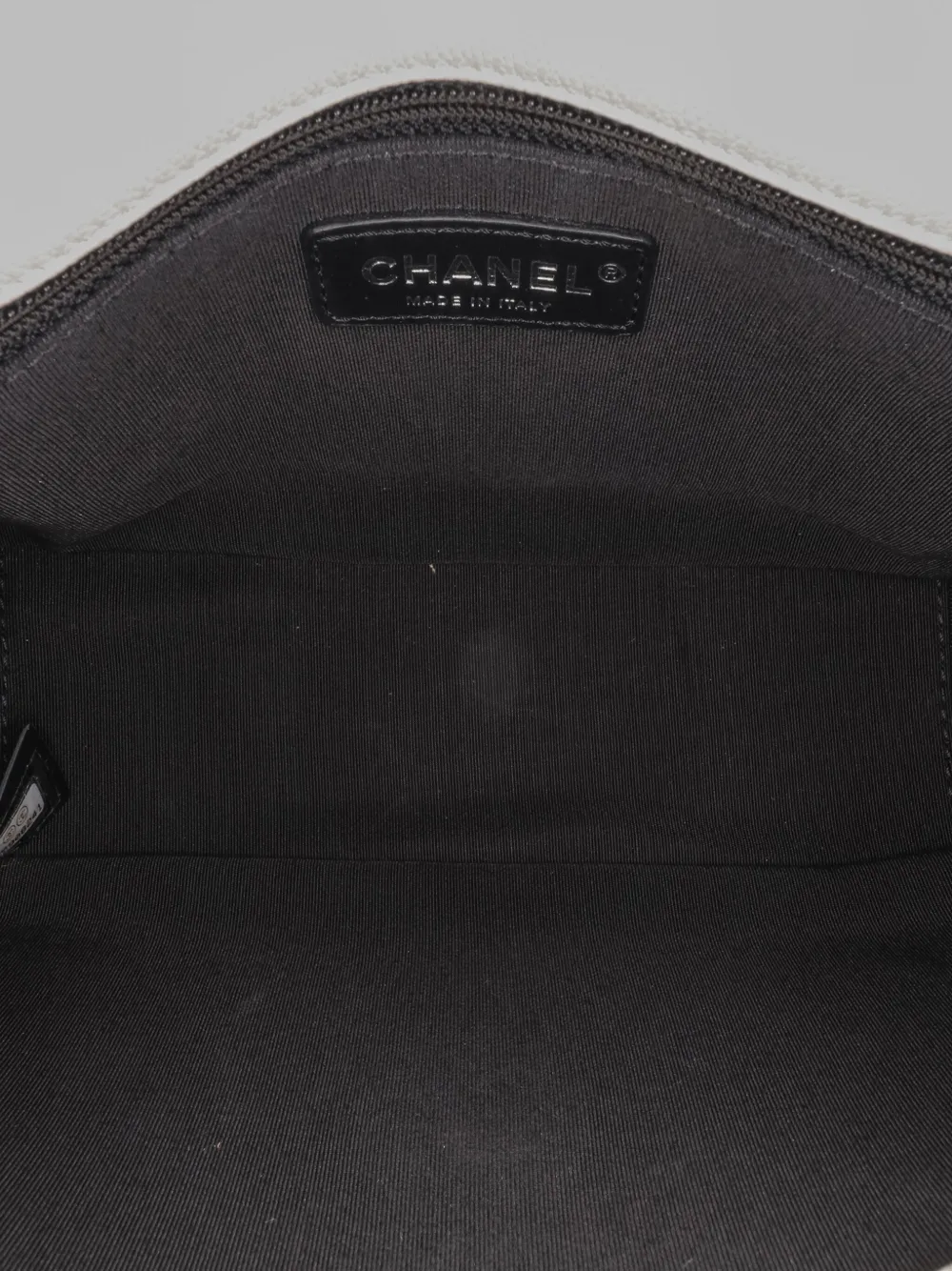 Pre-owned Chanel 2020 Medium Quilted Caviar My Everything Flap Crossbody Bag In White