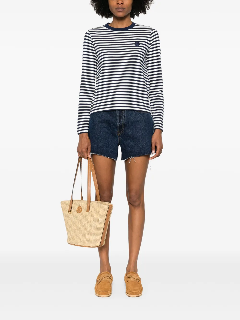RE/DONE 90s Low Slung denim shorts | Short Shorts | Image 2