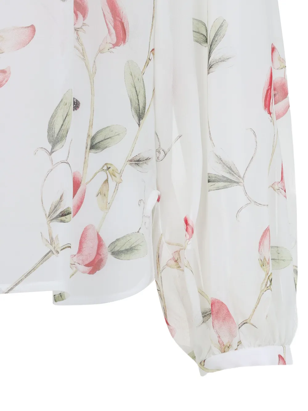 GIAMBATTISTA VALLI FLORAL-PRINT BLOUSE 
