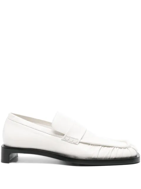 Jil Sander leather loafers