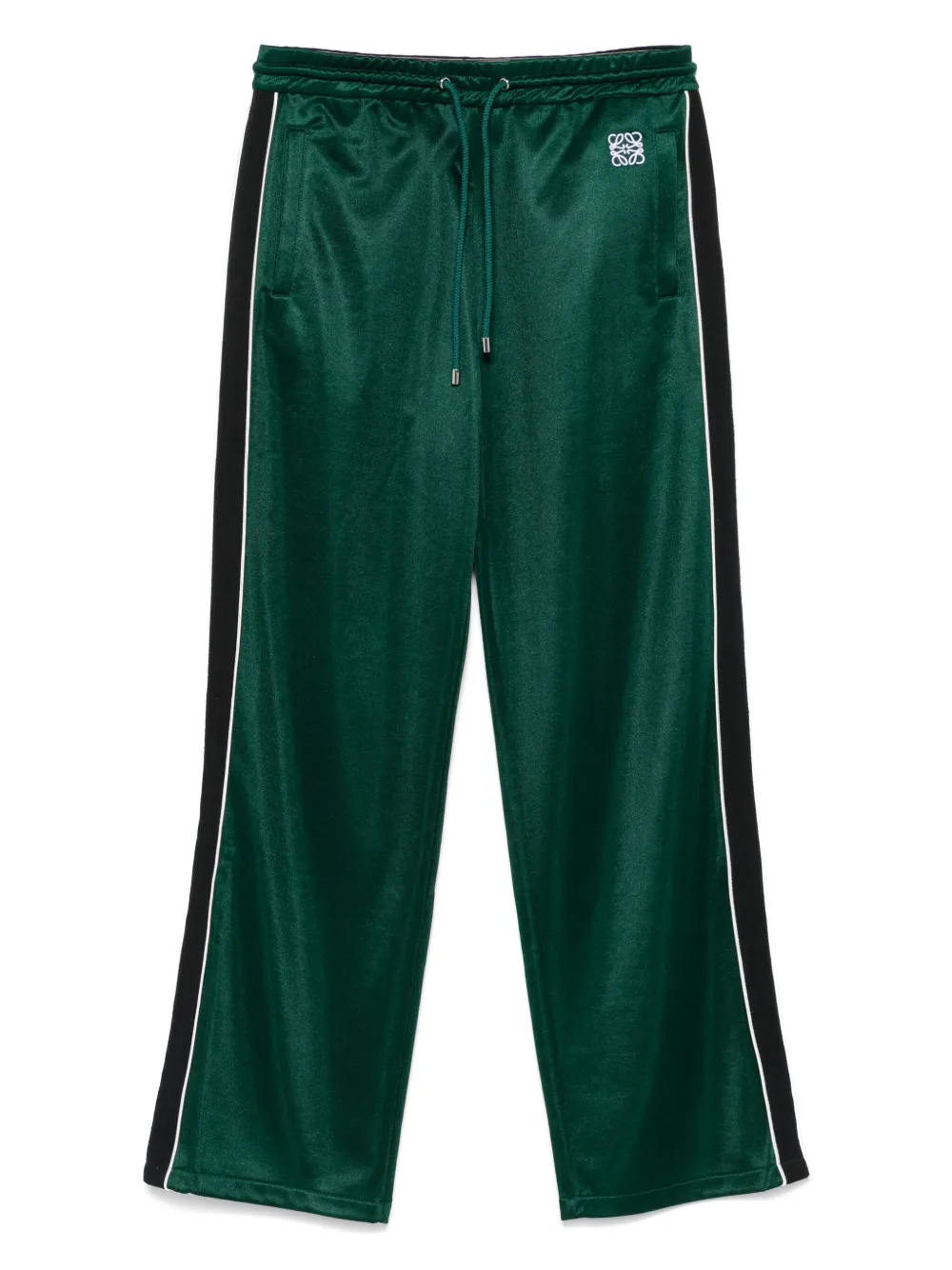LOEWE technical-jersey track pants - Verde