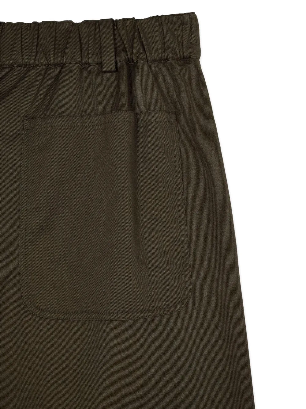 Paul Smith Katoenen shorts met borduurwerk Groen