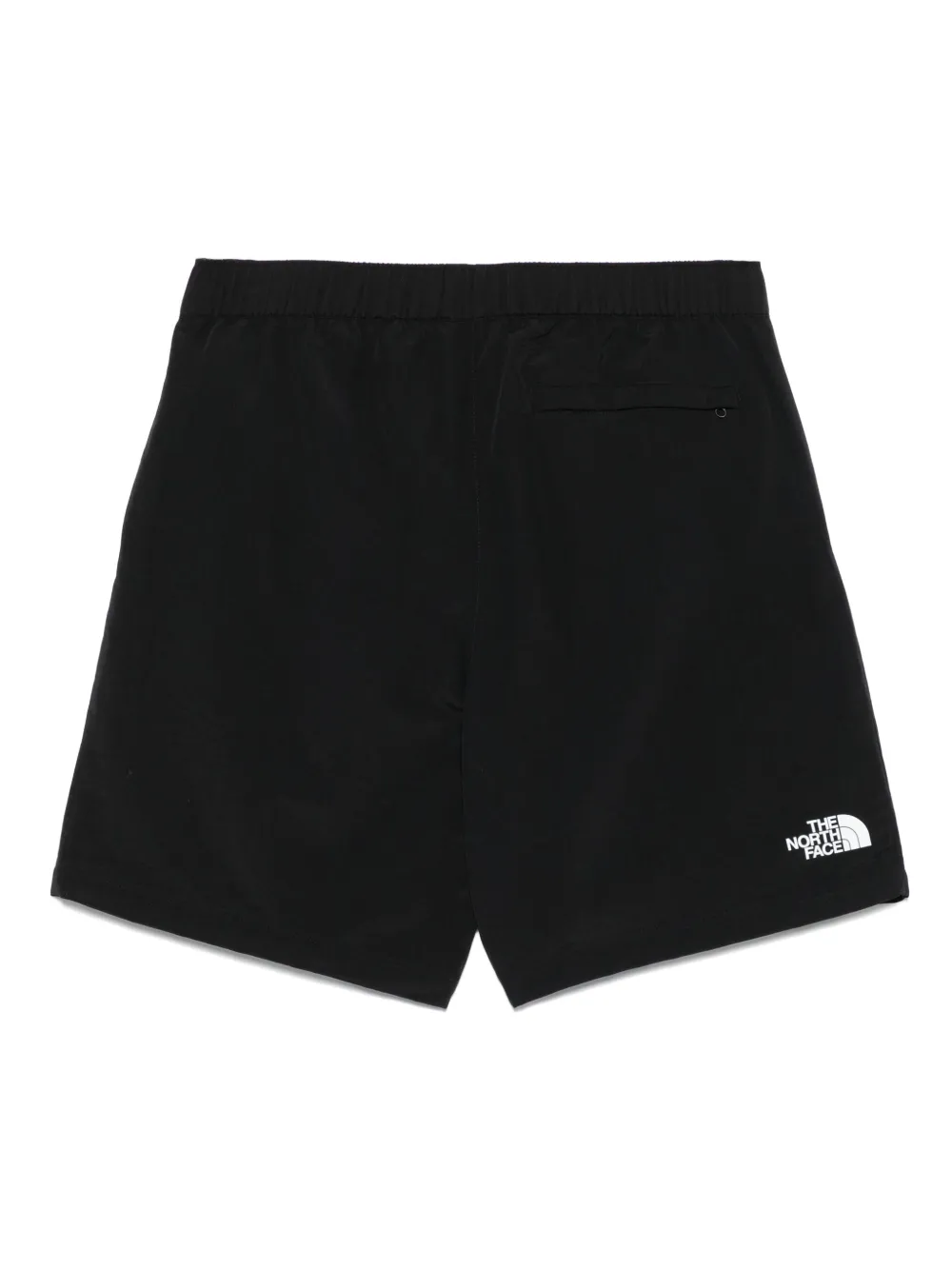 The North Face logo-print shorts - Zwart
