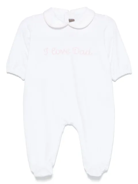 Little Bear pijama con eslogan bordado