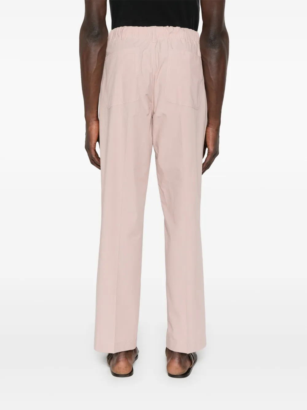 Tintoria Mattei Katoenen broek Roze