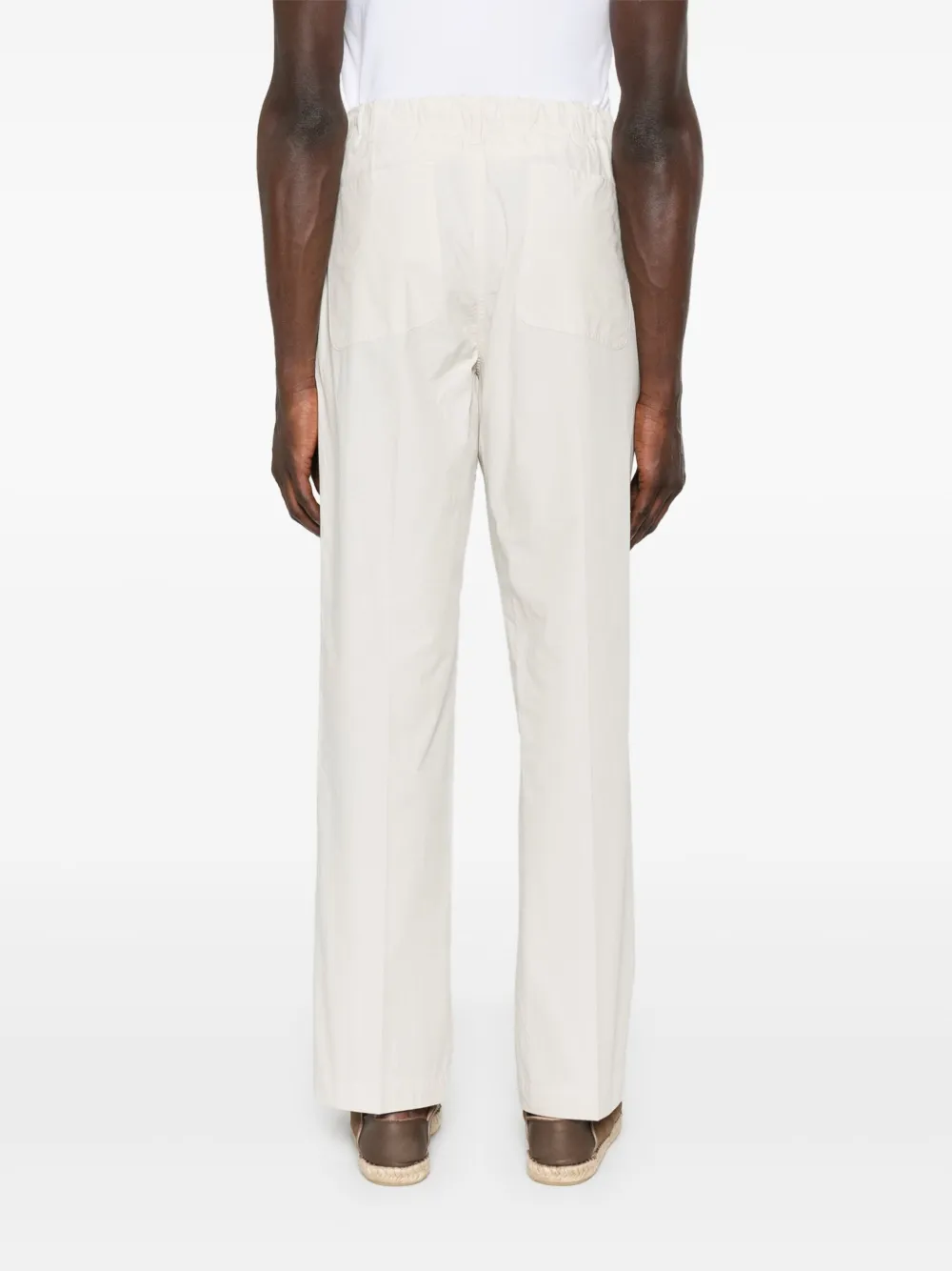 Tintoria Mattei Katoenen broek Beige