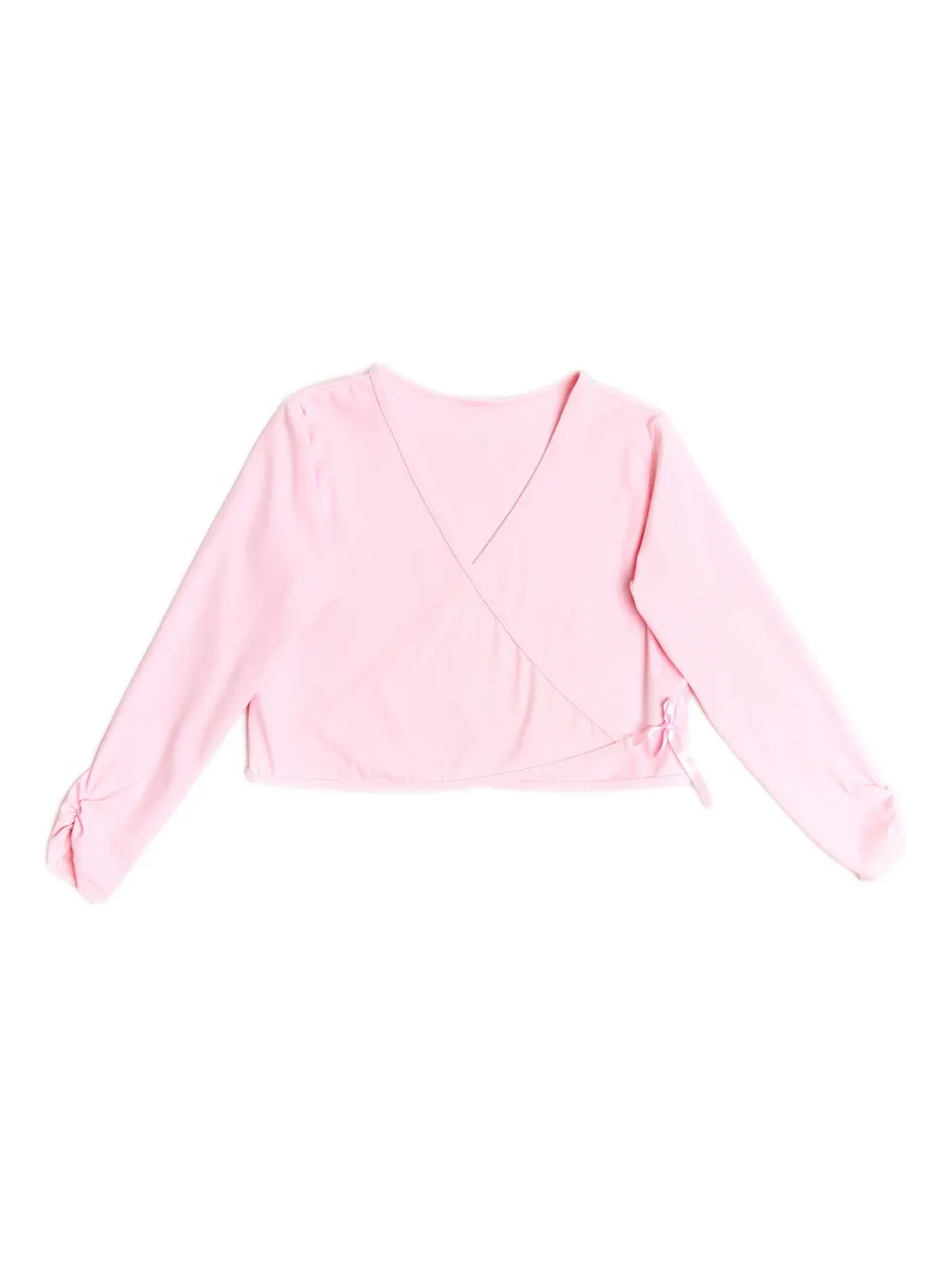 DANSKIN KIDS Rhythm Wrap トップ - ピンク DANSKIN KIDS Rhythm Wrap トップ - ピンク