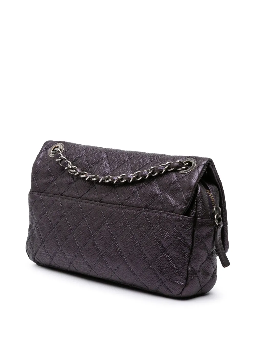 CHANEL Pre-Owned 2012 Jumbo Quilted Caviar Easy Flap shoulder bag | Pre-Owned | Image 2