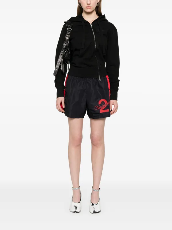 Vaquera Twisted Hoodie | Black | FARFETCH