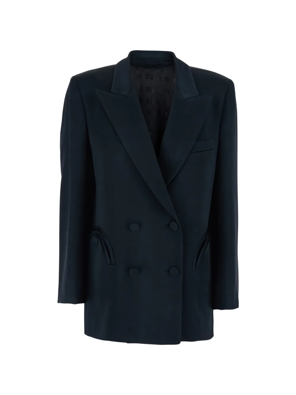 Blazé Milano Blazer in lana vergine - Blu