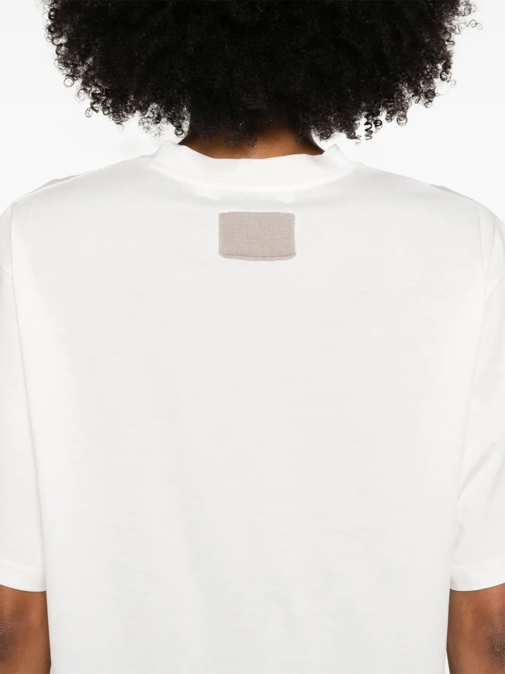 Aya Muse Jersey T-shirt Wit