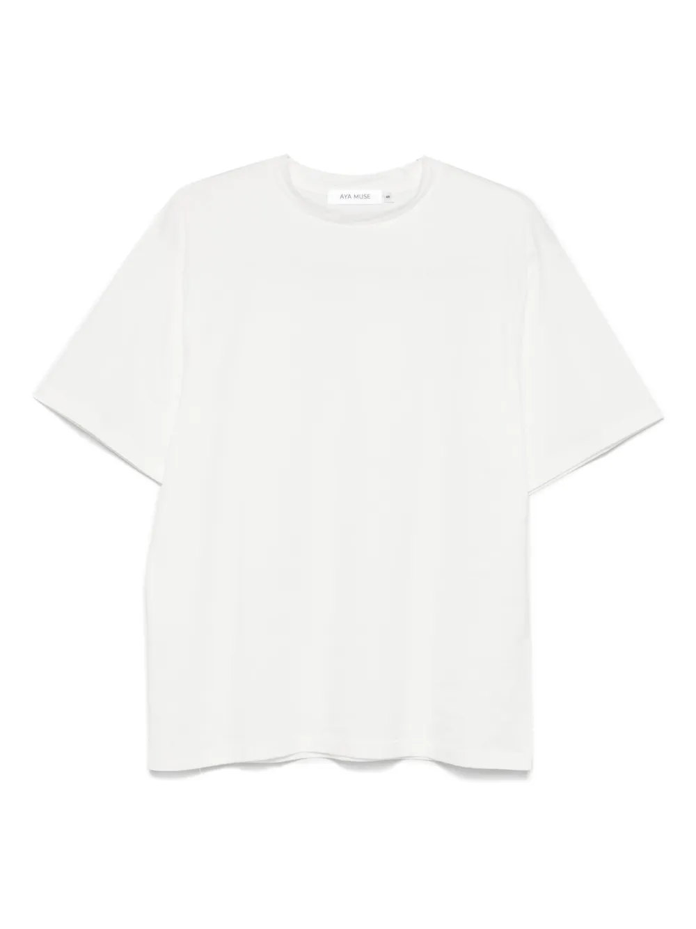 Aya Muse T-shirt in jersey - Bianco
