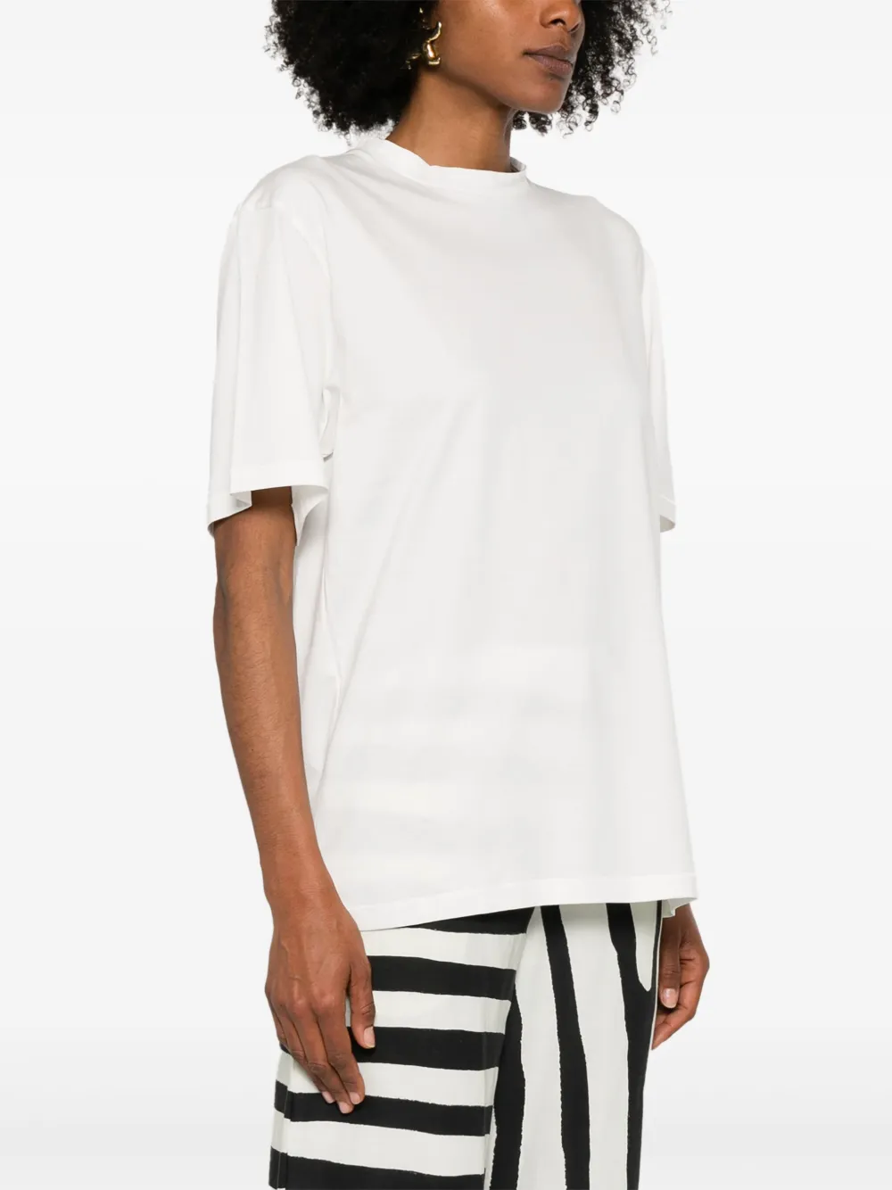 Aya Muse Jersey T-shirt Wit