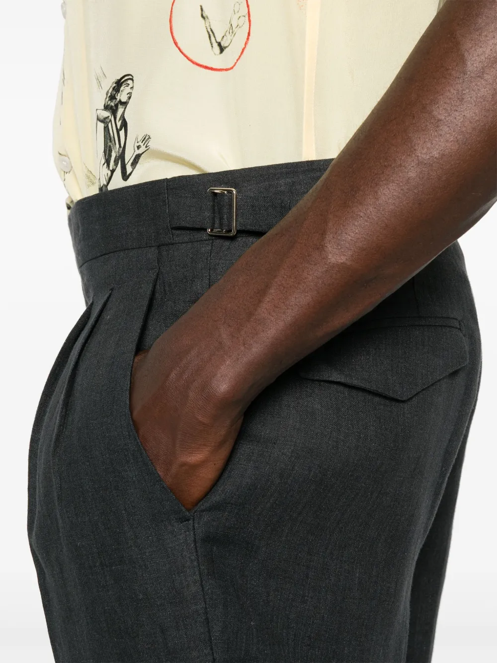 Briglia 1949 Amalfis shorts Grijs