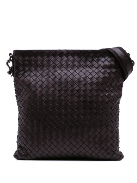 Bottega Veneta Pre-Owned bolsa crossbody Intrecciato de piel 2012-2024
