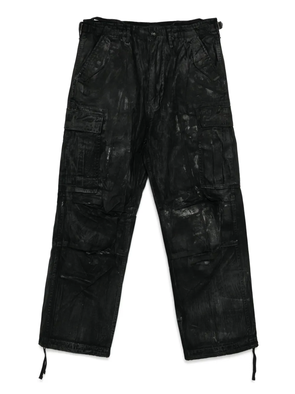 P.L.N. pantalon en coton | noir | Image 1
