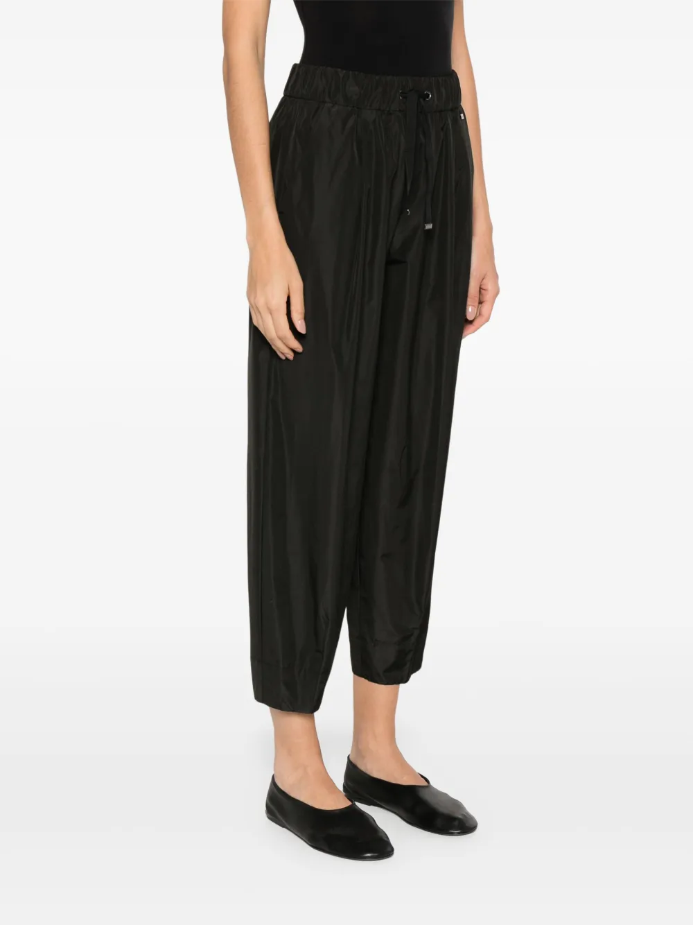 Herno taffeta trousers Zwart