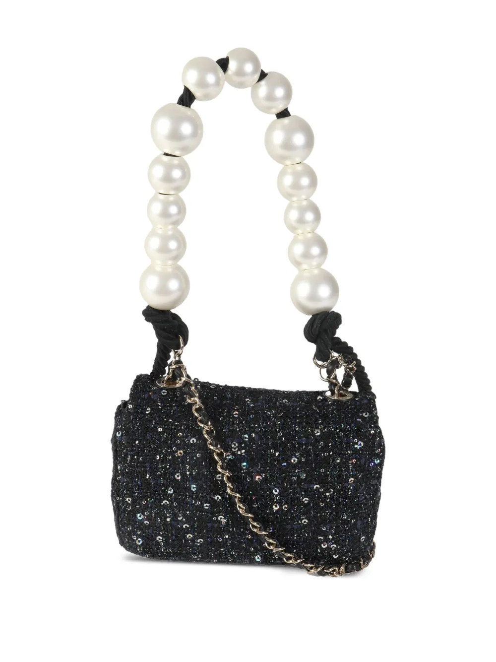 CHANEL Pre-Owned شنطة كتف تويد 2019 | كلاسيكيات | Image 2