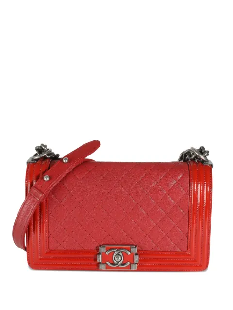 CHANEL Pre-Owned 2015-2016 medium Boy Chanel shoulder bag