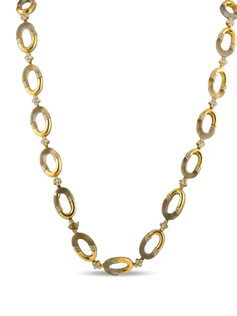 Boucheron Pre-Owned collar en oro amarillo de 18kt con diamante