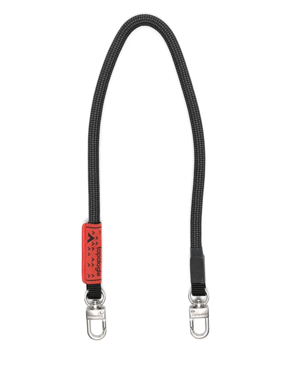 Topologie 8.0mm ロープストラップ - ブラック Topologie 8.0mm ロープストラップ - ブラック