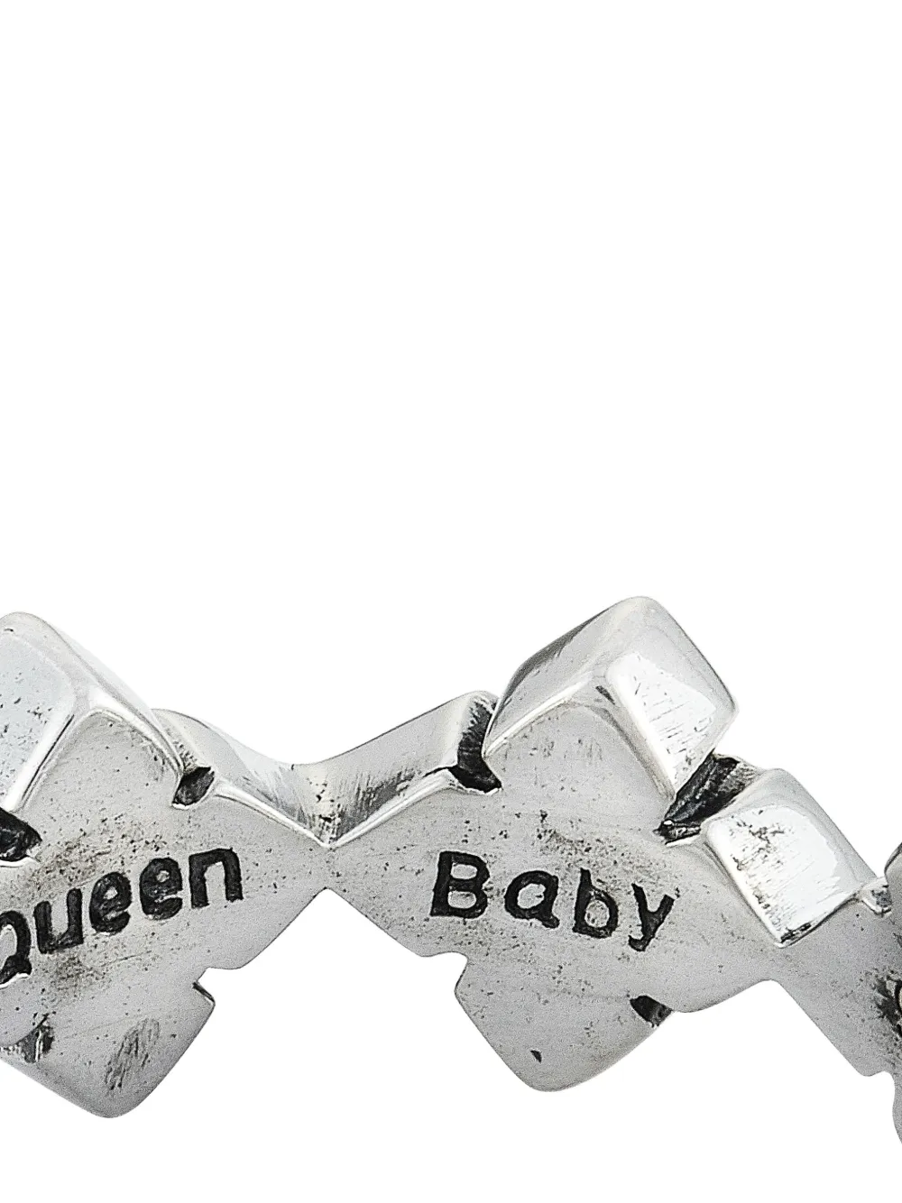 Pre-owned King Baby Mb Cross Ring