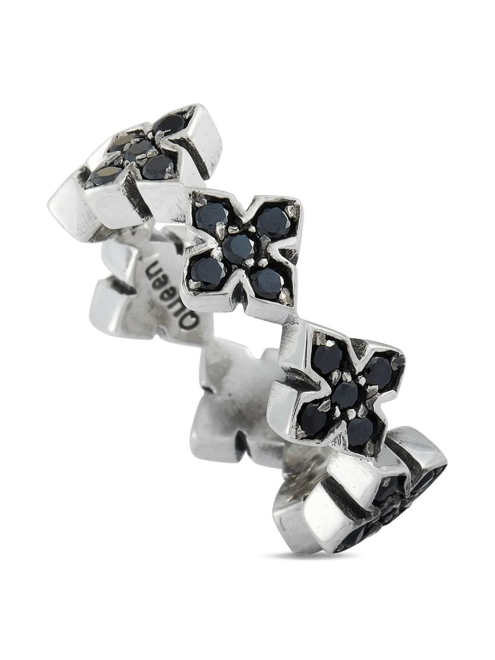 Pre-owned King Baby Mb Cross Ring