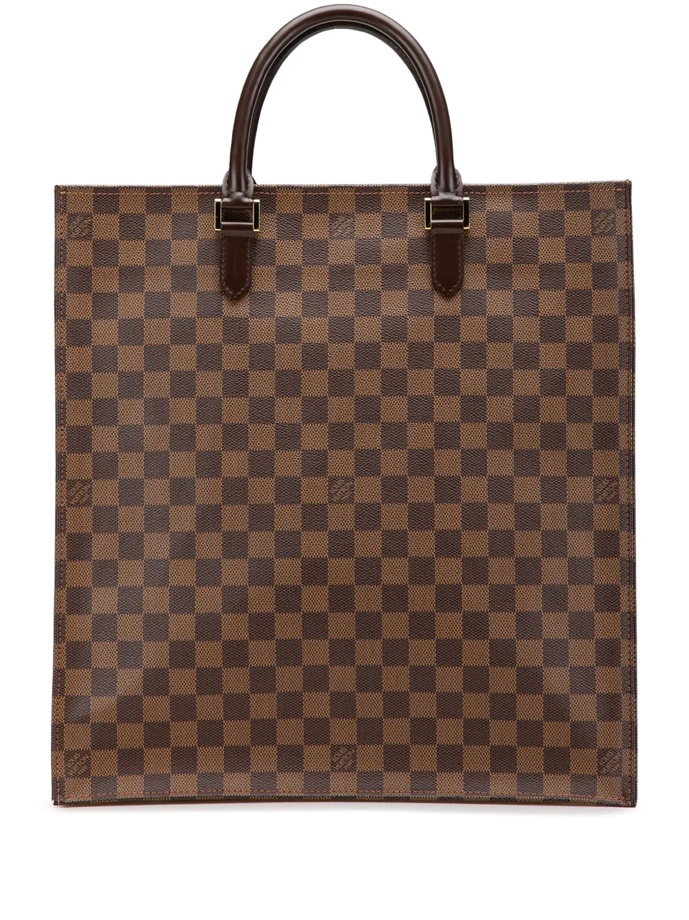Louis Vuitton Pre-Owned 2004 ダミエ エベヌ サックプラ トートバッグ - ブラウン Louis Vuitton Pre-Owned 2004 ダミエ エベヌ サックプラ トートバッグ - ブラウン