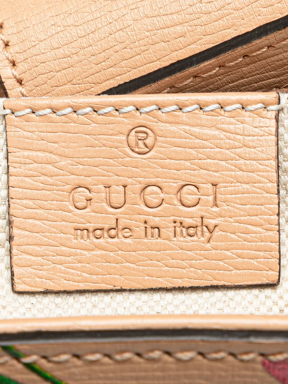 Pre-owned Gucci 2000-2015 Mini Calfskin Blooms Bamboo Shopper Satchel In Pink
