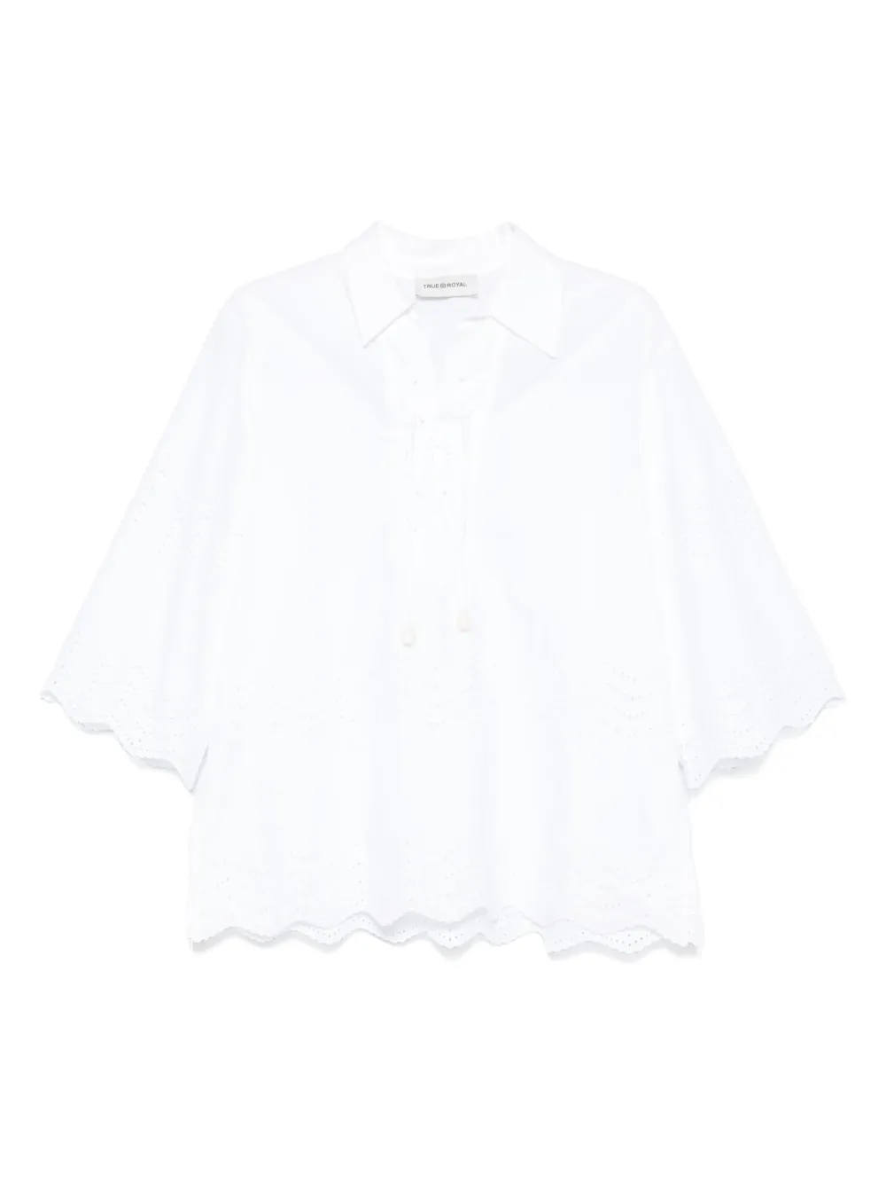 broderie-anglaise blouse