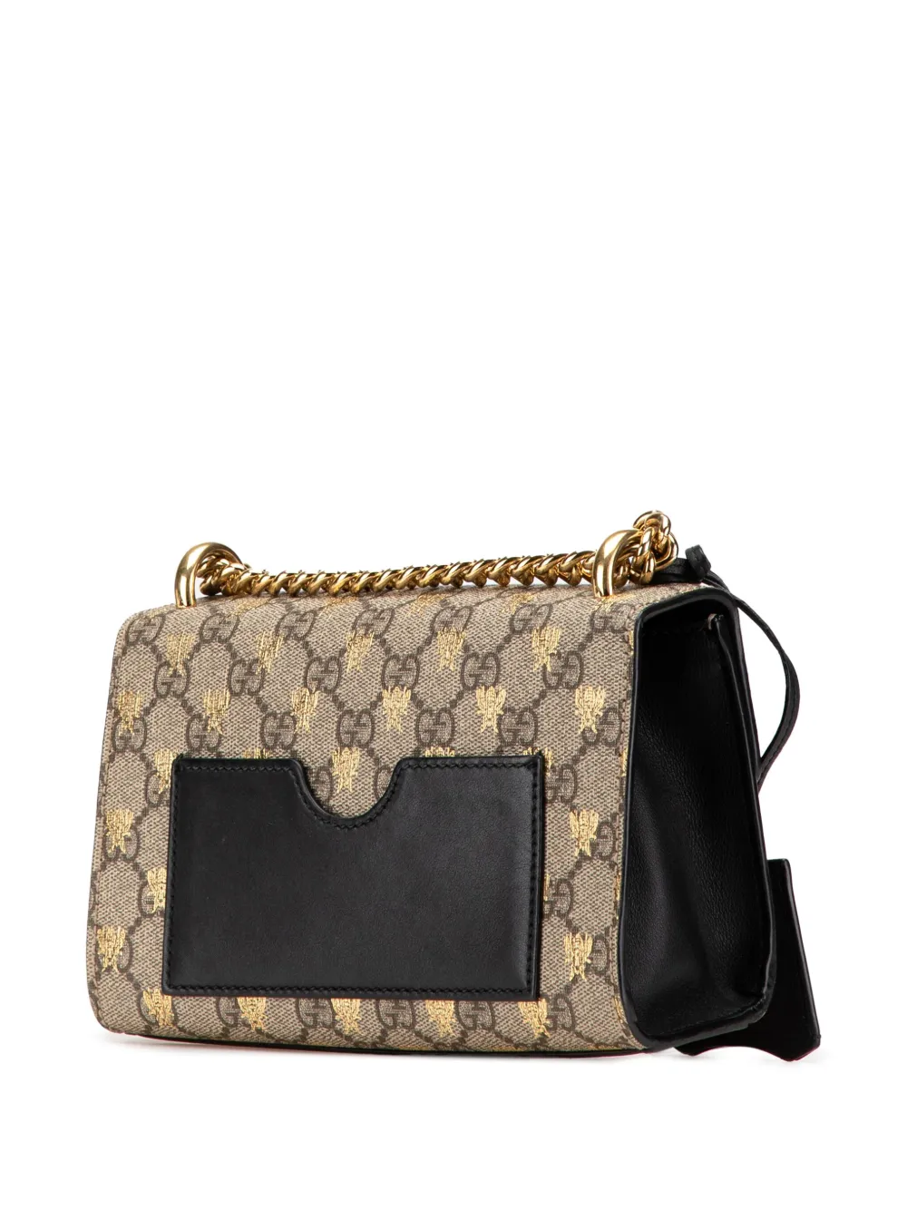 Gucci Pre-Owned Borsa a tracolla piccola in tessuto GG Supreme con lucchetto e motivo api 2000-2015 | Borse | Image 2