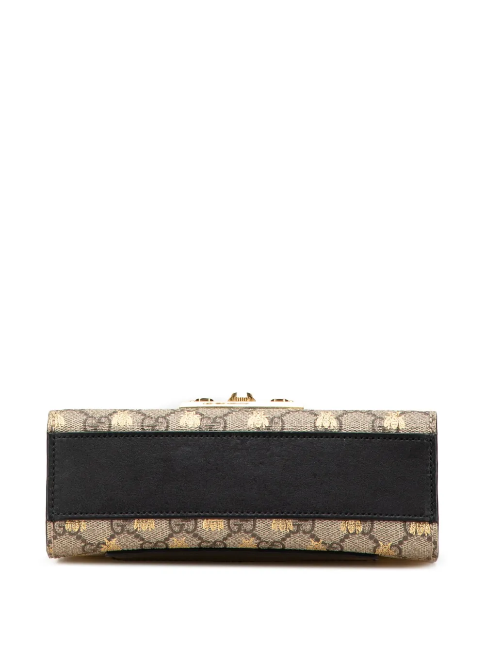 Gucci Pre-Owned Borsa a tracolla piccola in tessuto GG Supreme con lucchetto e motivo api 2000-2015 | Borse Pre-owned | Image 3