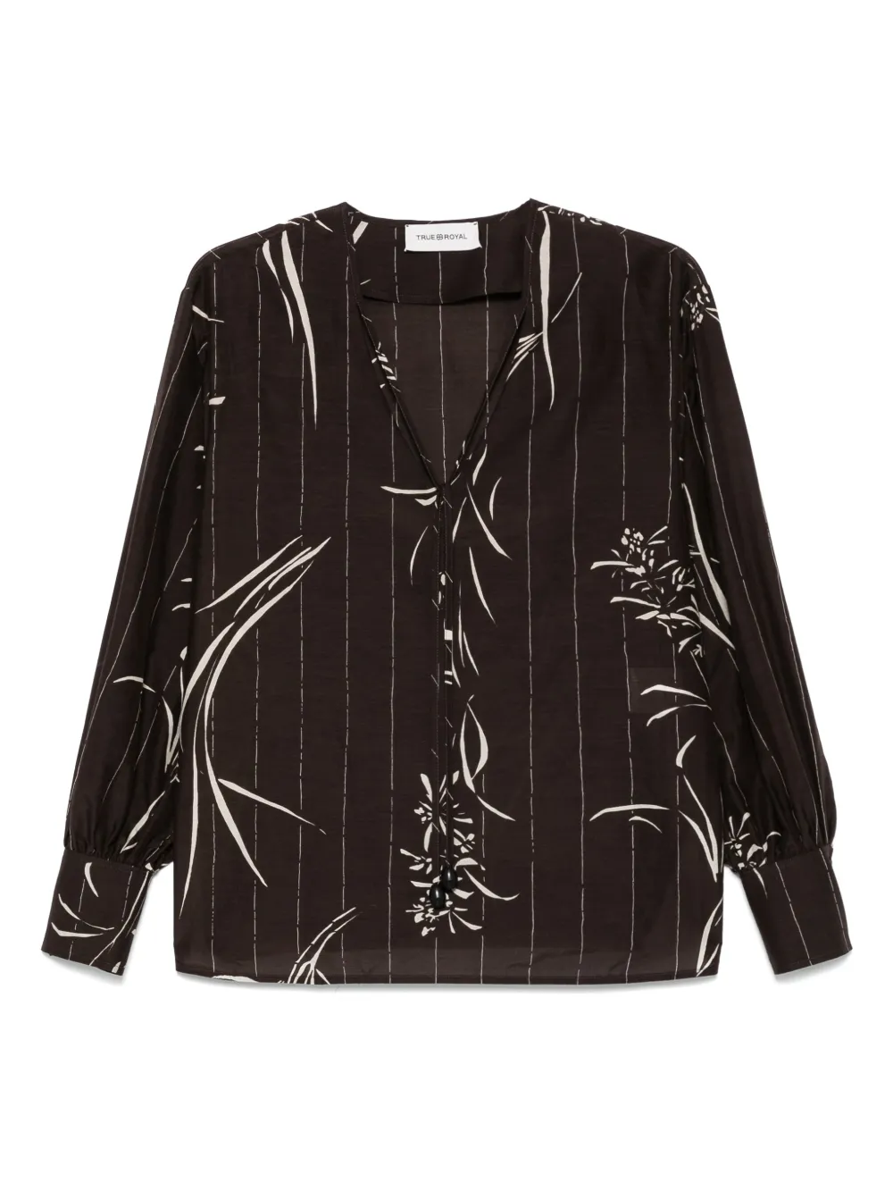printed blouse