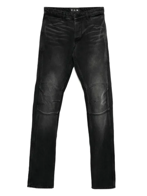 P.L.N. jeans con efecto desgastado
