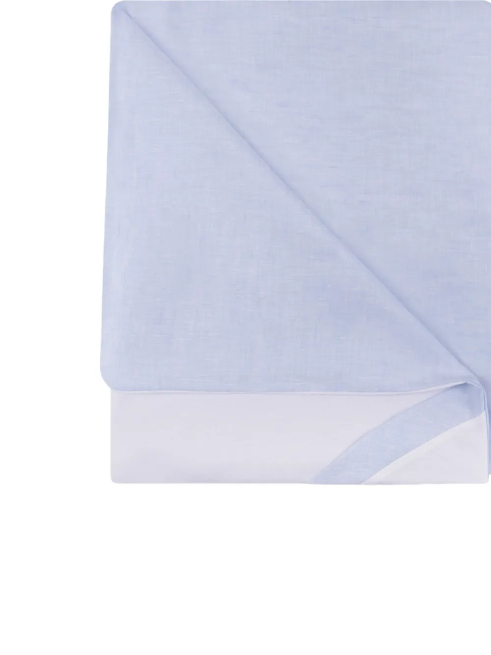 Shop La Stupenderia Jersey Blanket In Blue