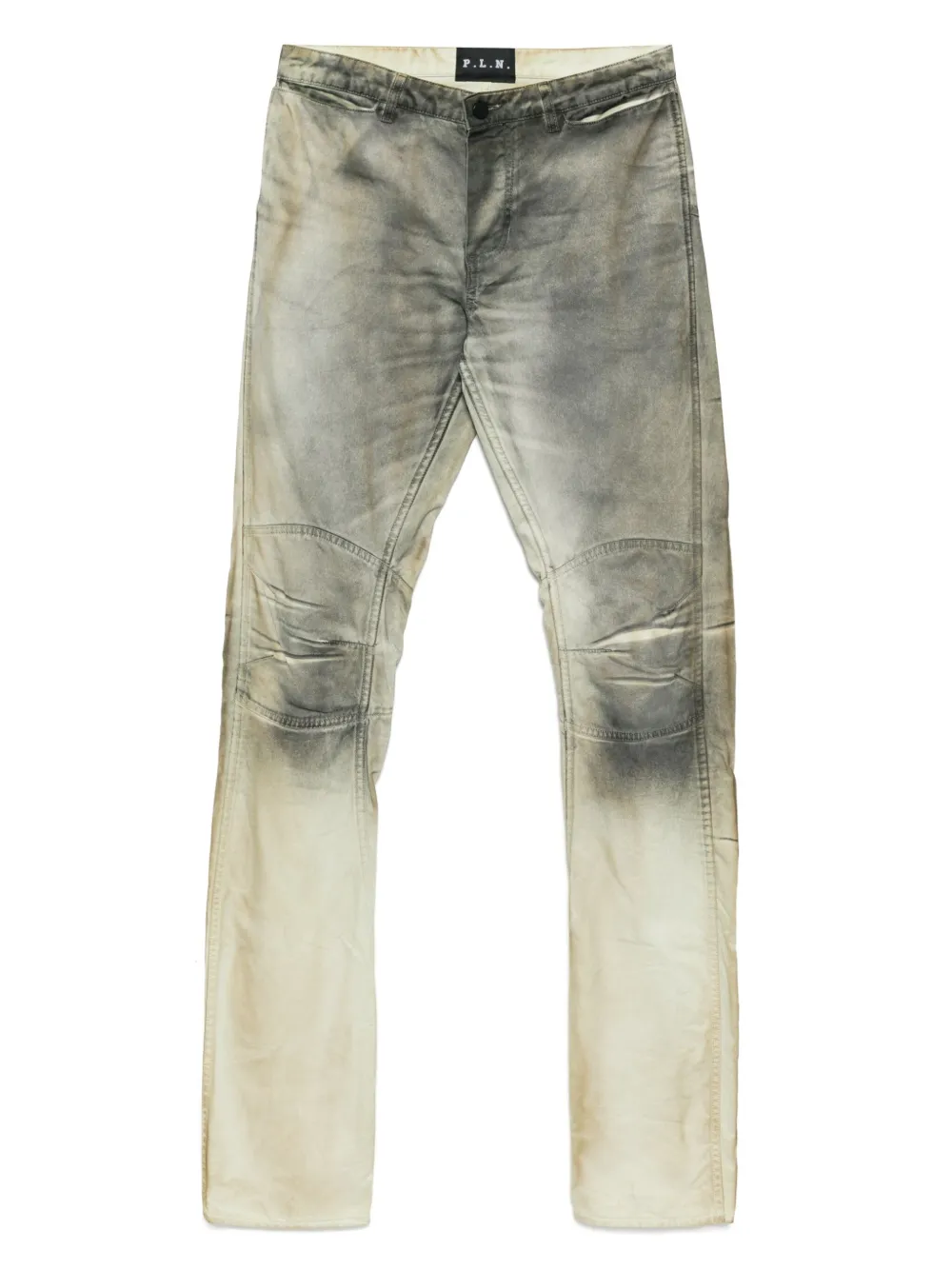 P.L.N. pantalon en coton | vert | Image 1